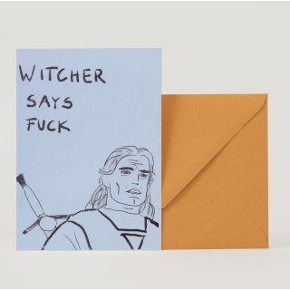 Witcher says Fuck