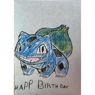 Happy Birthday Bulbasaur Bunt