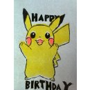 Happy Birthday Pikachu Bunt