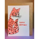 Happy Birthday Red Cat