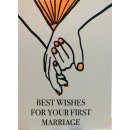 Best wishes for your first marriage