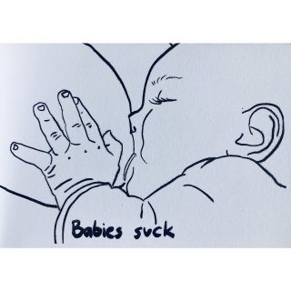 Babies suck